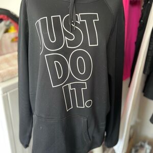 Nike Black 'Just Do It' Hoodie